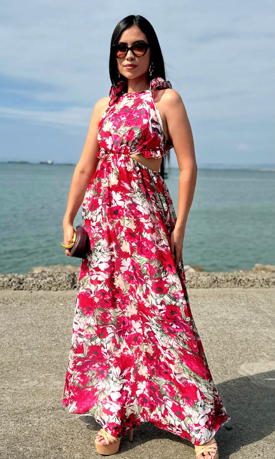 Vestido Maxi Floral