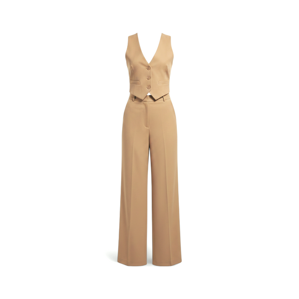Conjunto Chaleco y Pantalón Palazzo