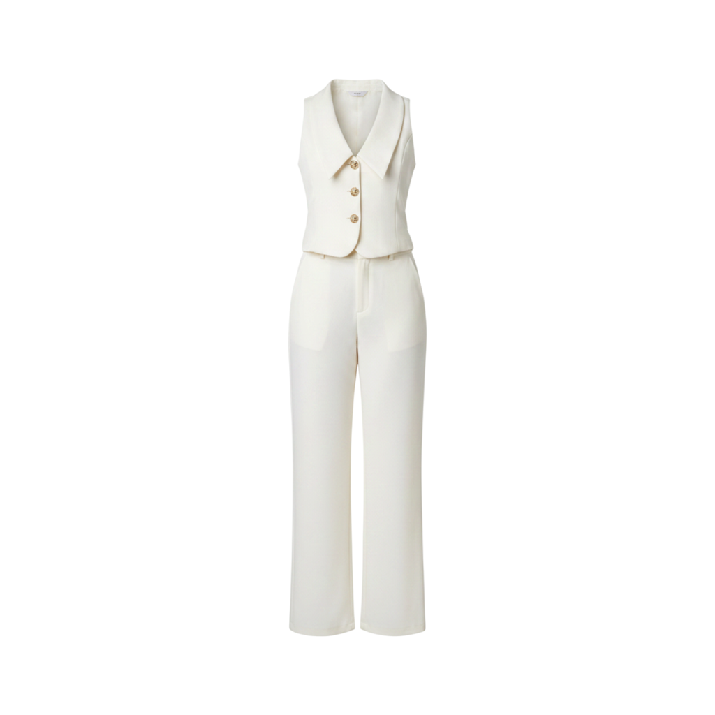 Conjunto Chaleco Sastre :: Blanco