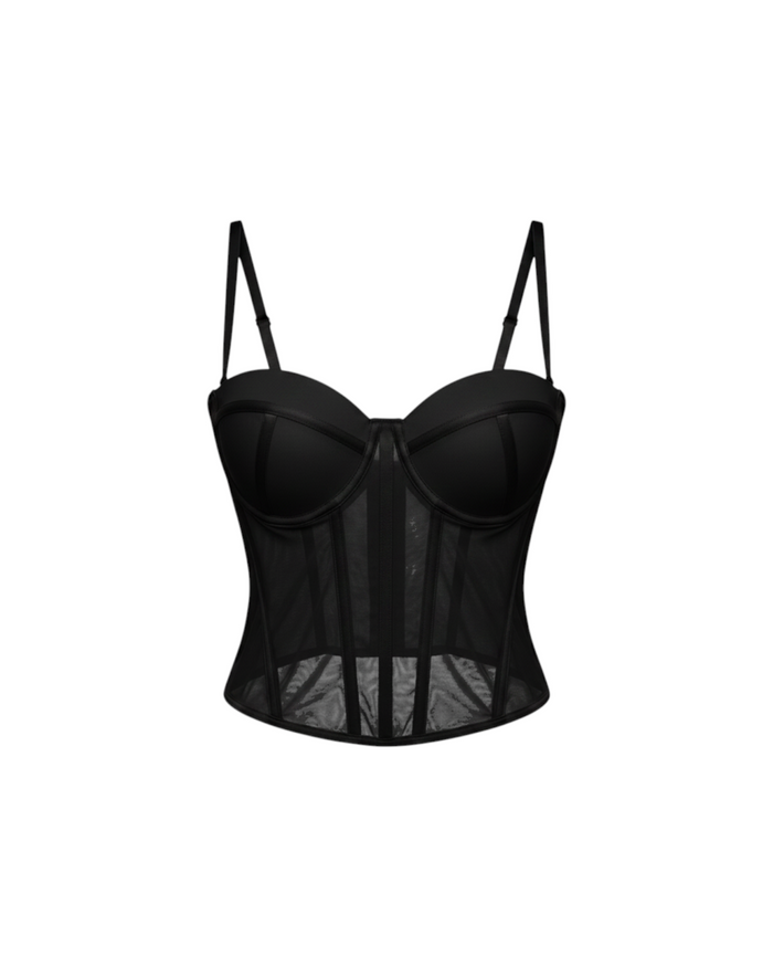 Corset Bustier Negro