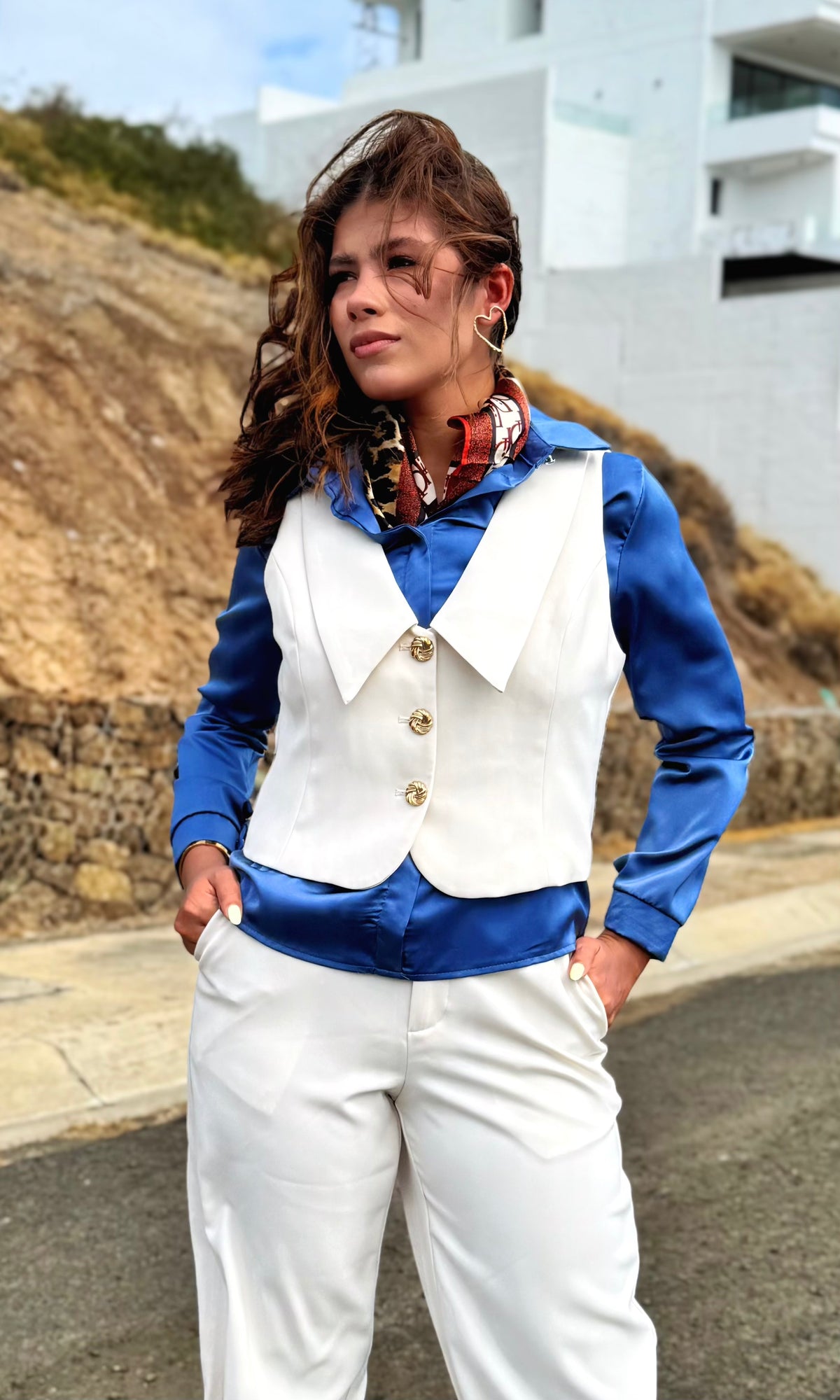 Camisa Clásica :: Azul