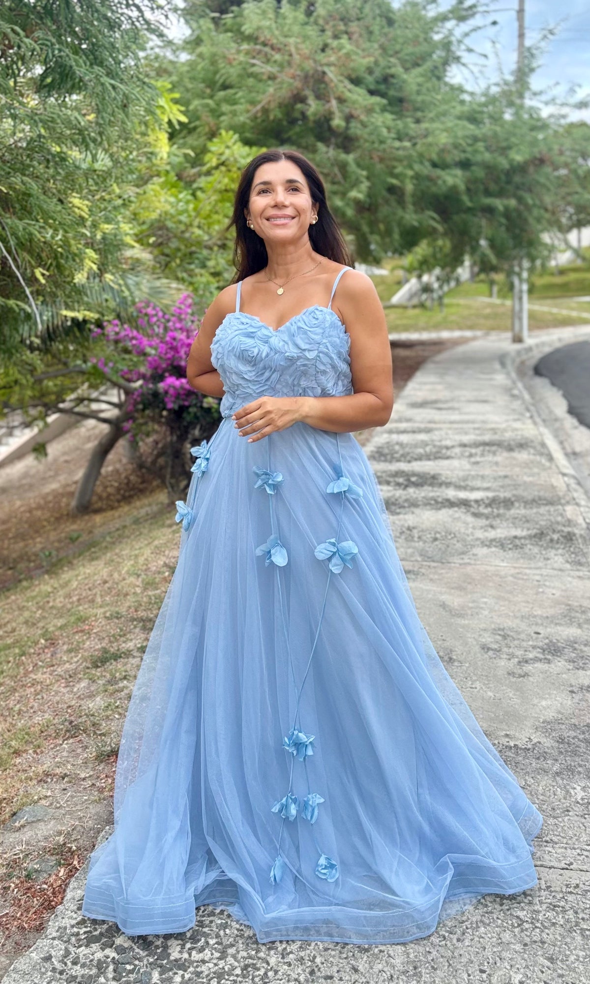 Vestido de Gala Floral