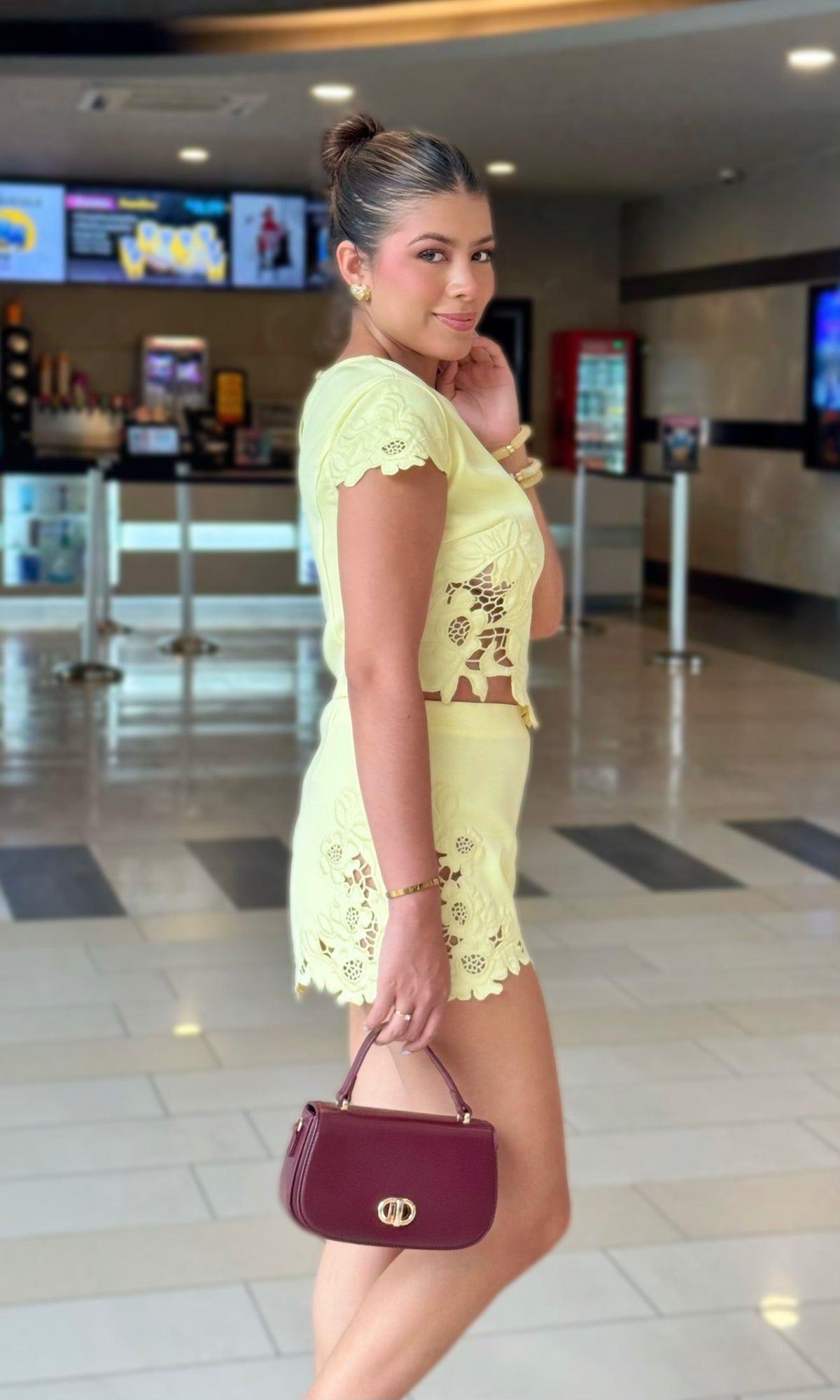 Conjunto Floral :: Amarillo
