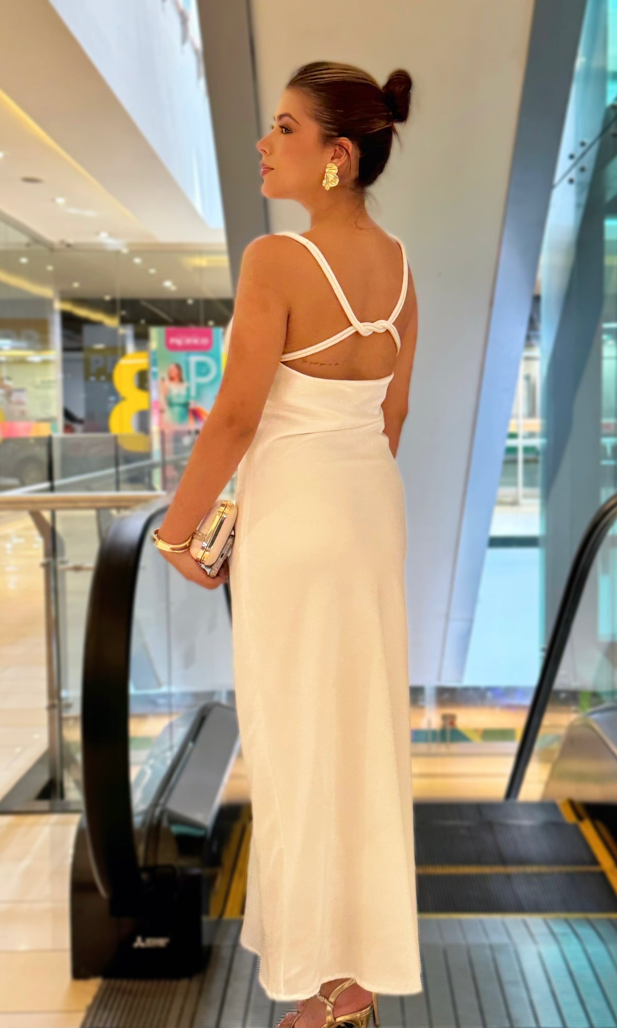 Vestido Escote Cowl