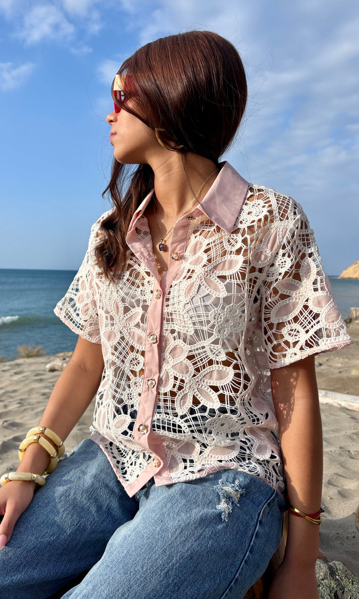 Blusa Calada Manga Corta