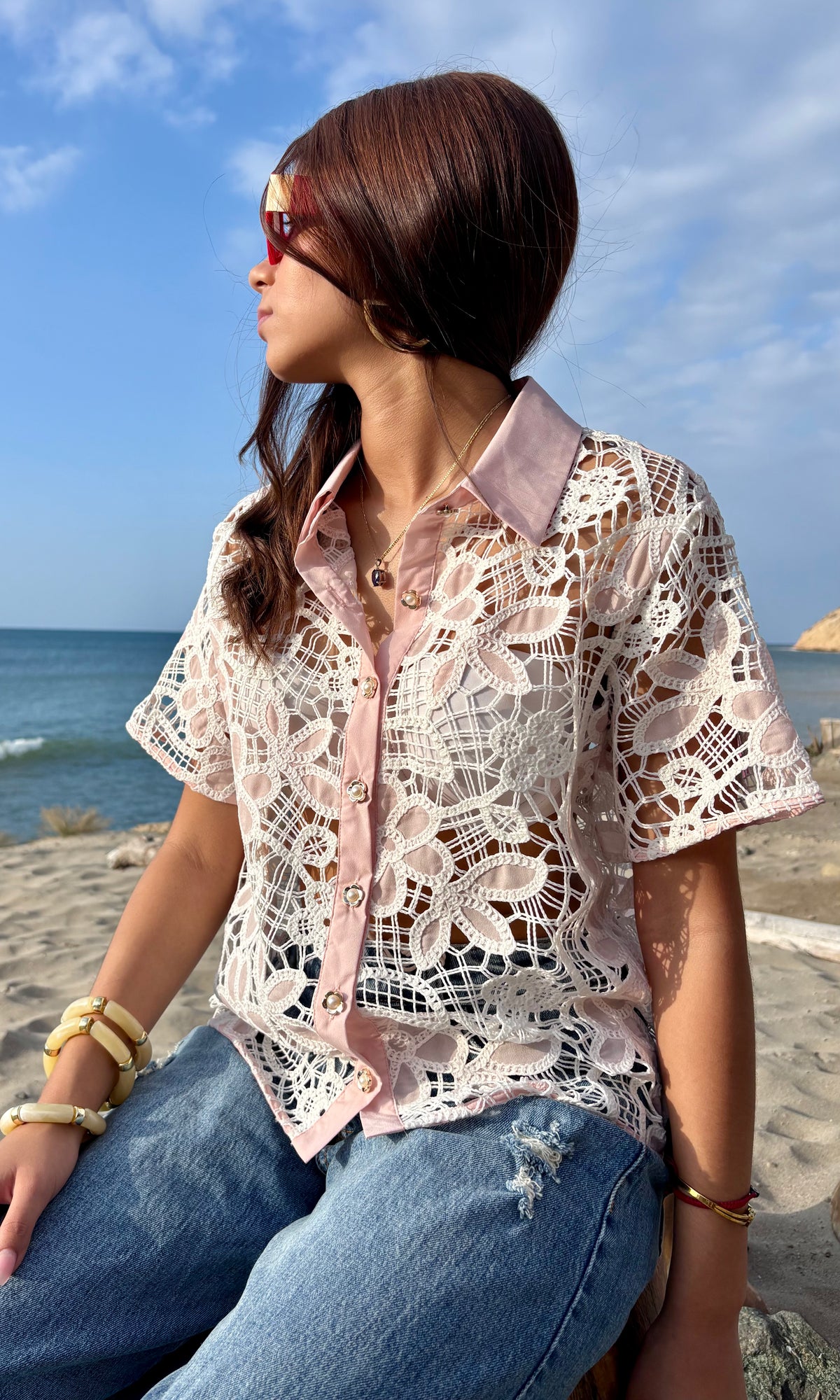Blusa Calada Manga Corta