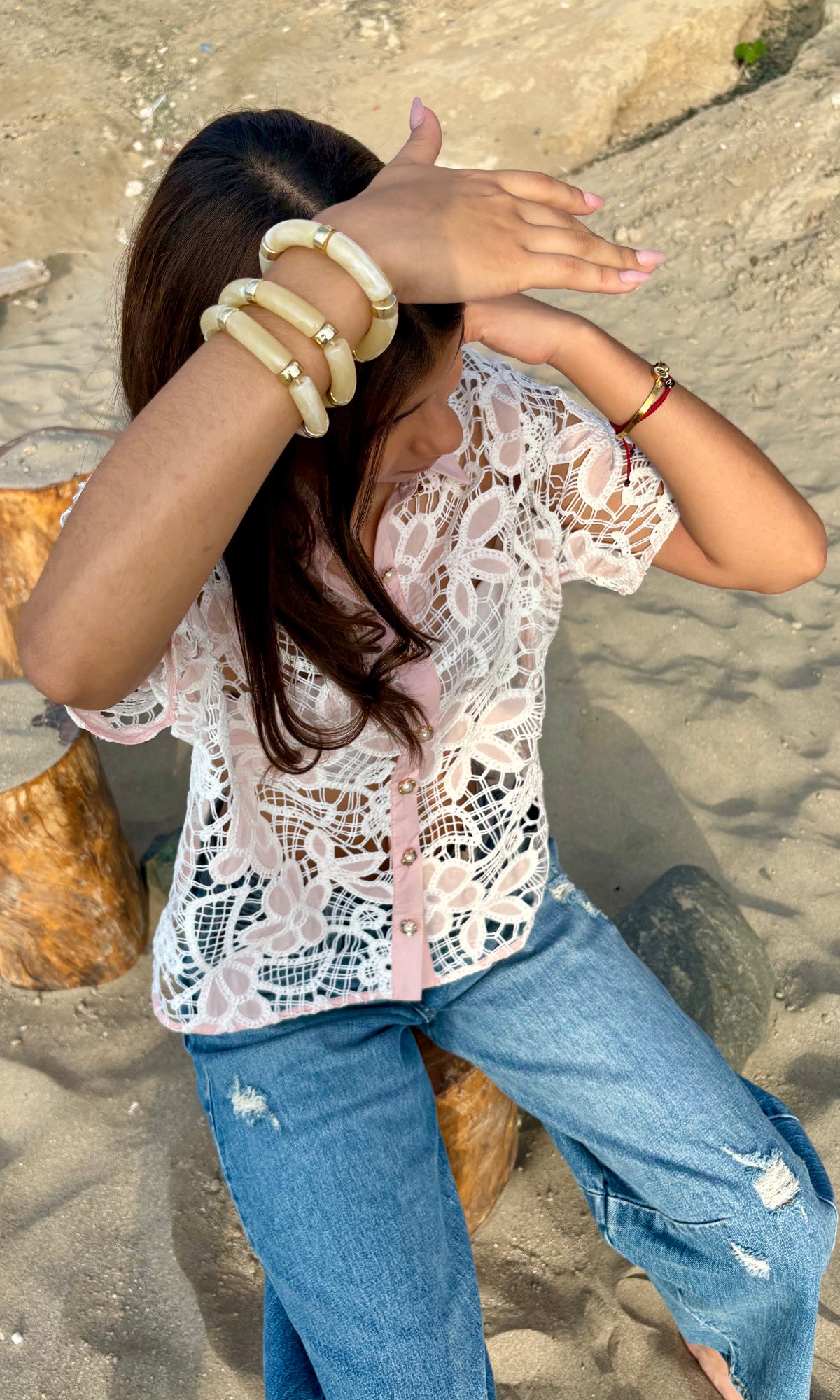 Blusa Calada Manga Corta