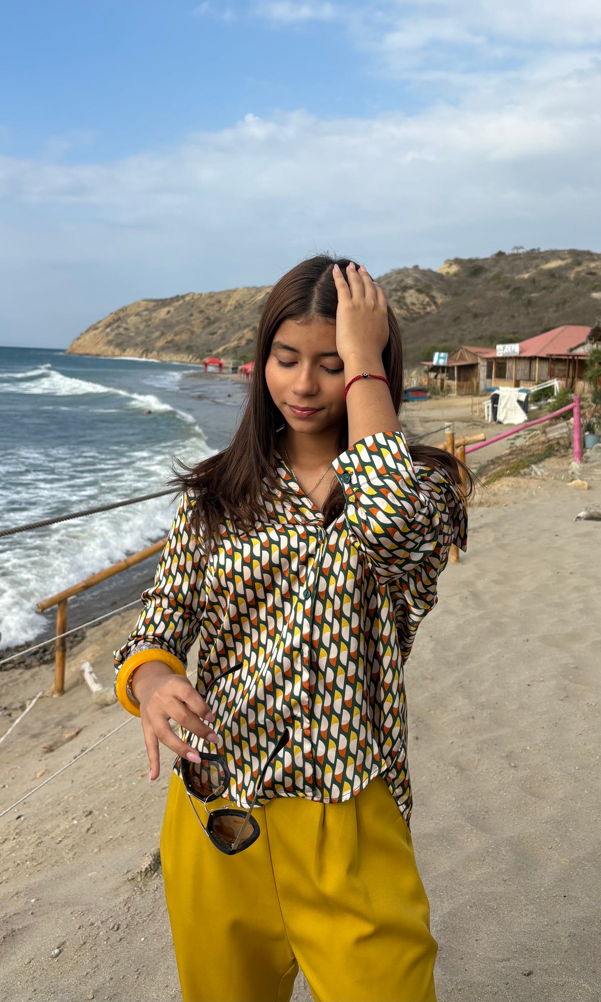 Blusa Estampado Retro