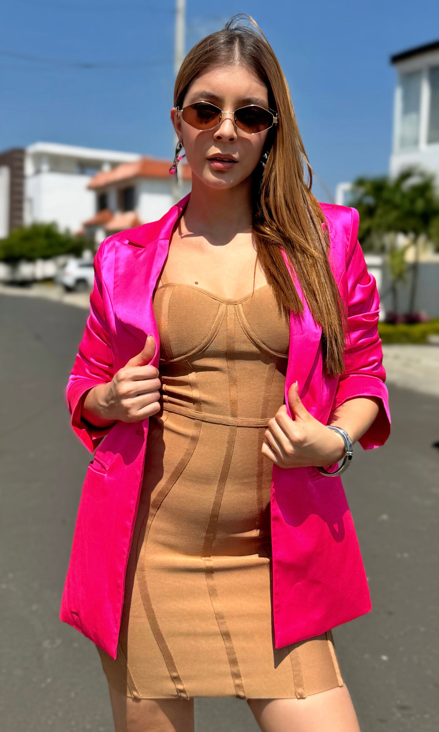 Vestido Corto Corsé Escote Corazón