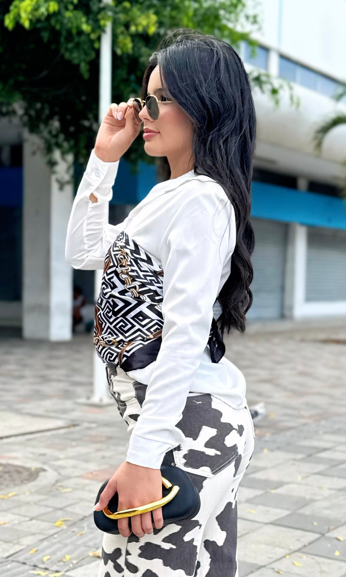 Blusa Blanca Camisera