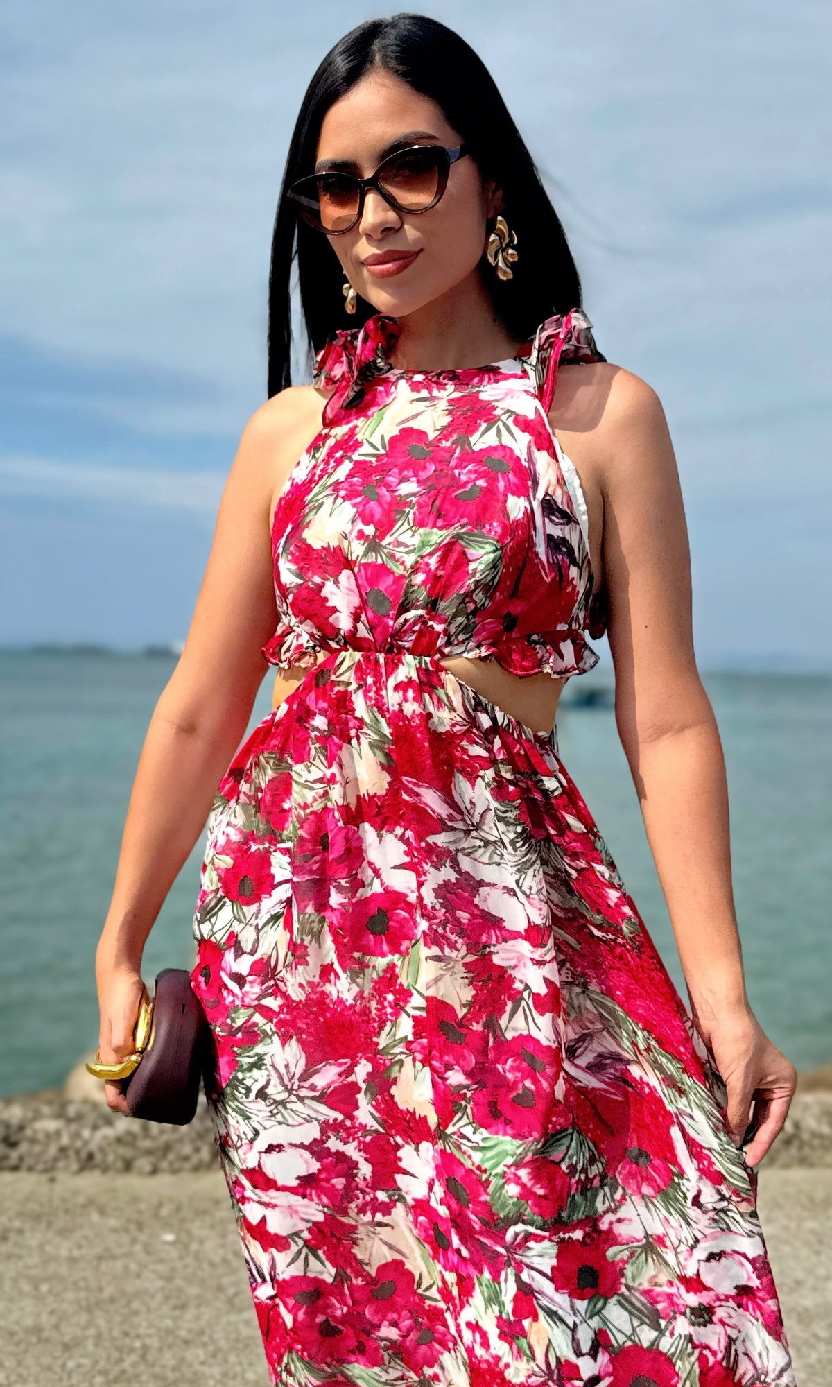 Vestido Maxi Floral