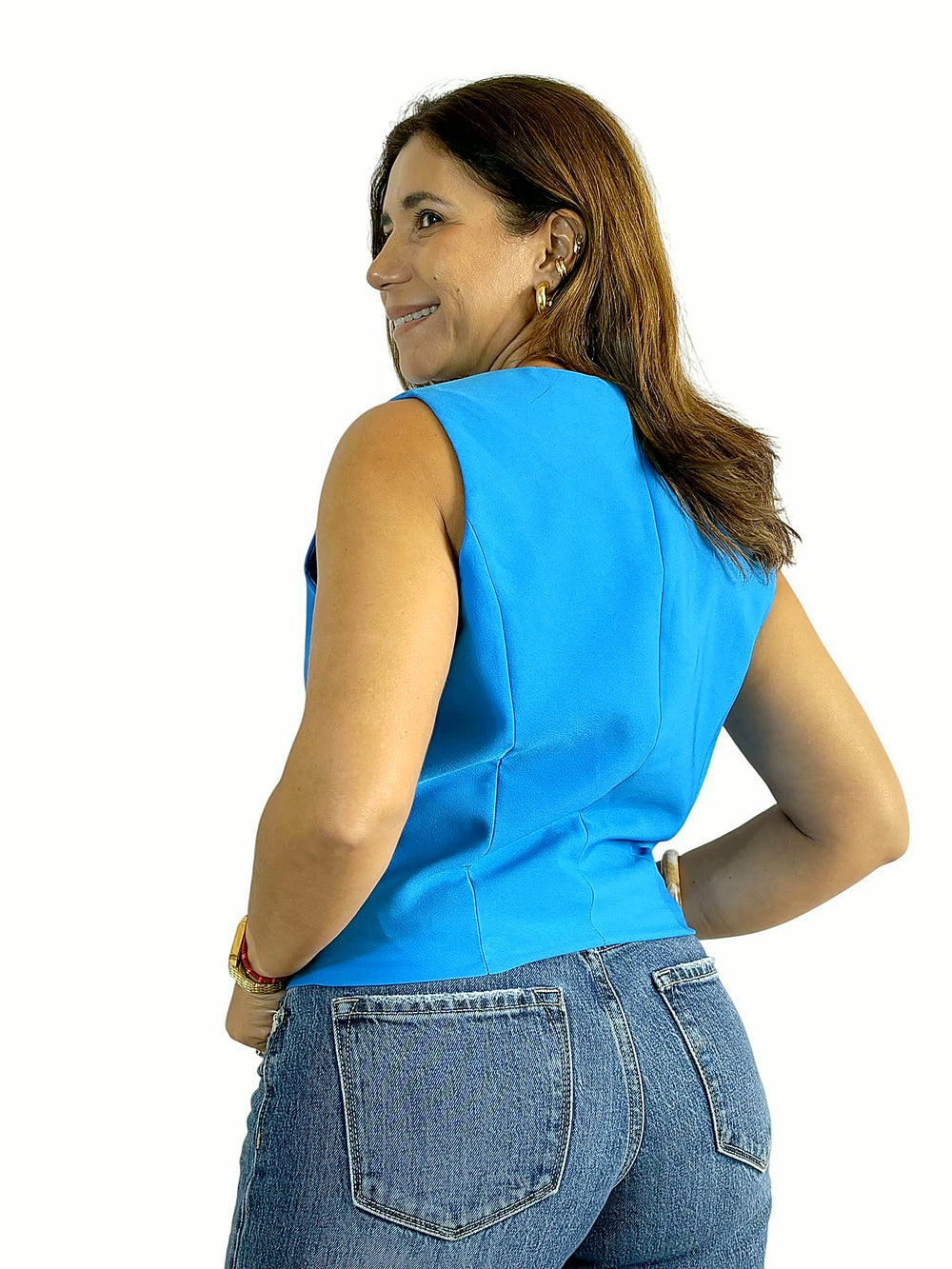 Chaleco Sastre Azul Azul