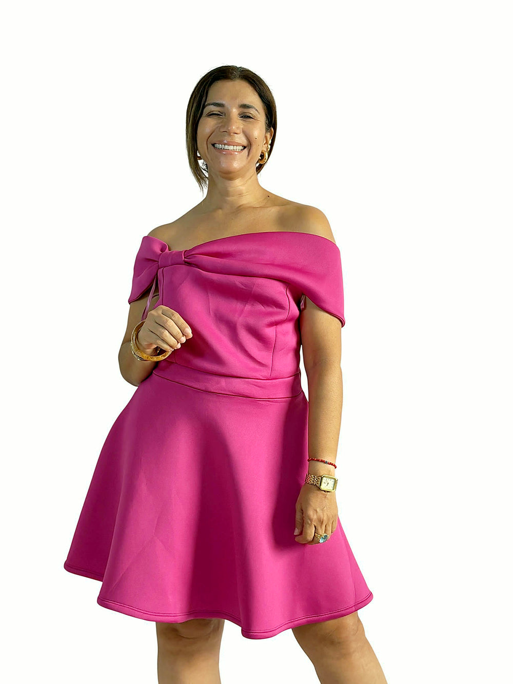 Vestido Fucsia Vuelo Fucsia
