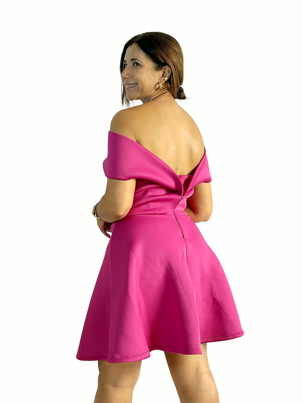 Vestido Fucsia Vuelo Fucsia