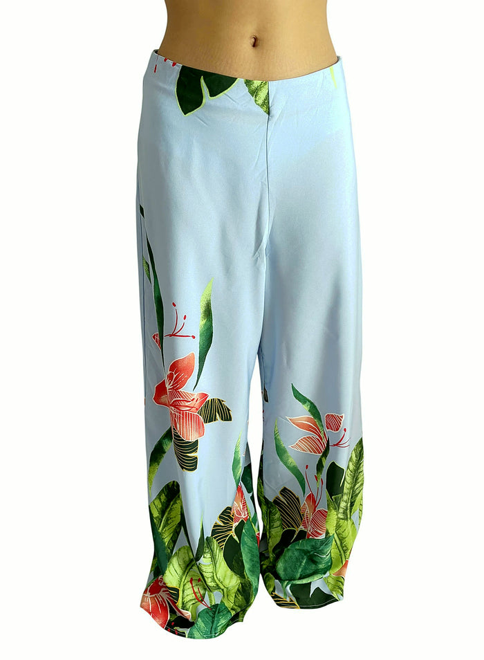 Pantalón Celeste Tropical