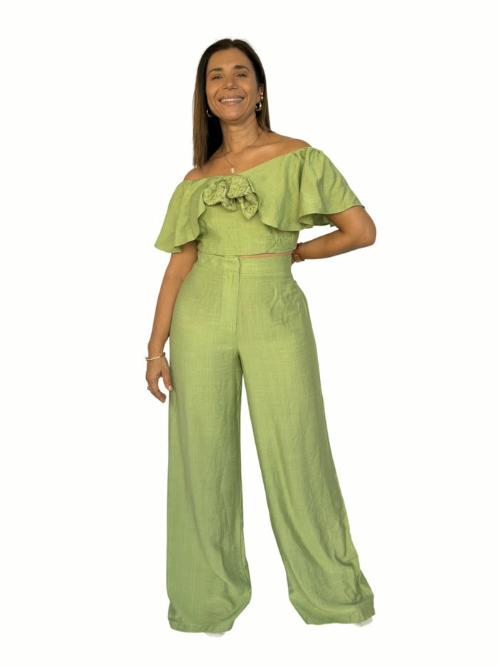 Conjunto Verde Volante