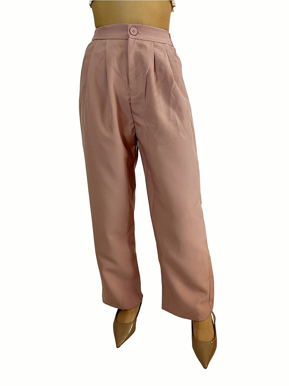 Pantalón Rosa Palazzo Rosa