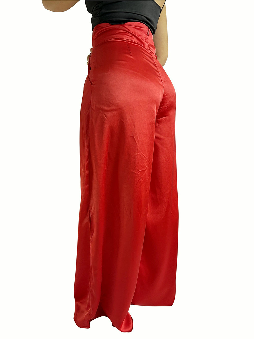 Pantalón Rojo Palazzo Rojo