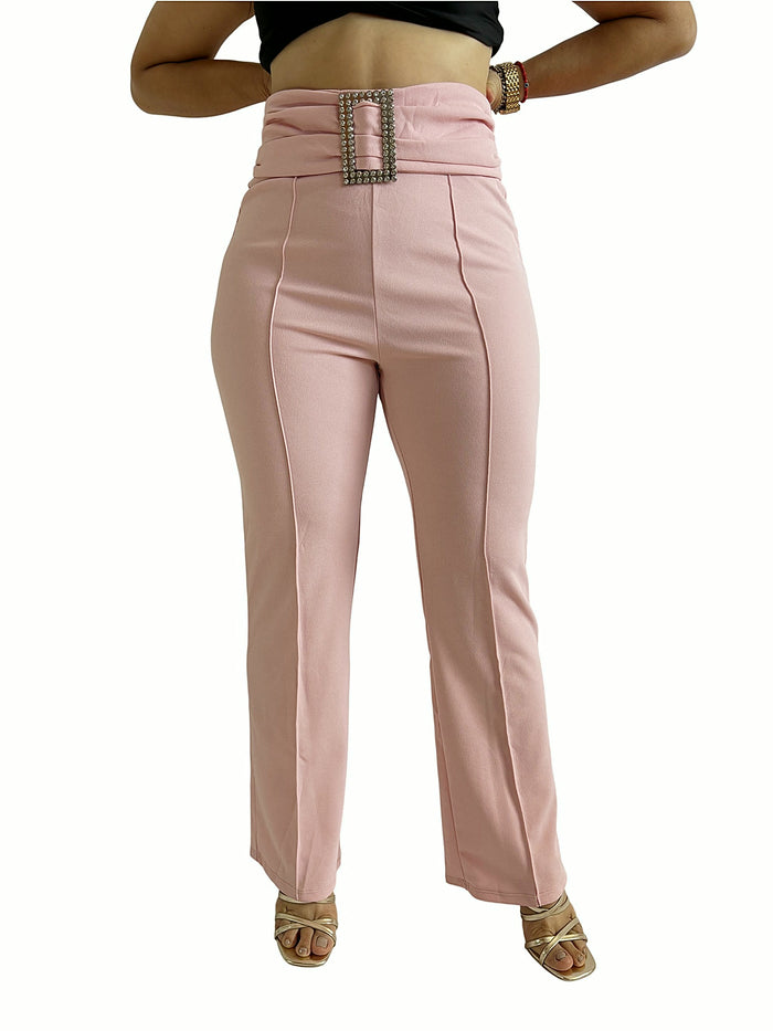 Pantalón Rosa Hebilla