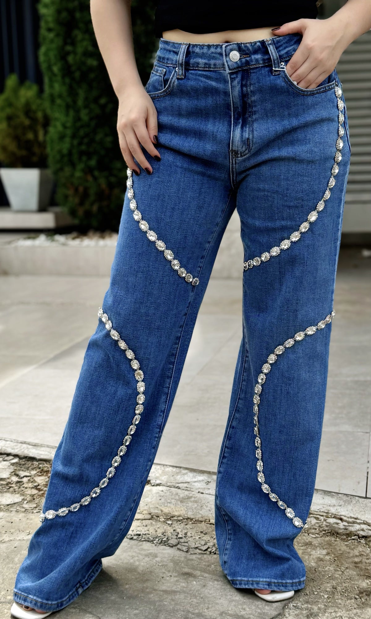 Pantalón Jean Pedrería Jean