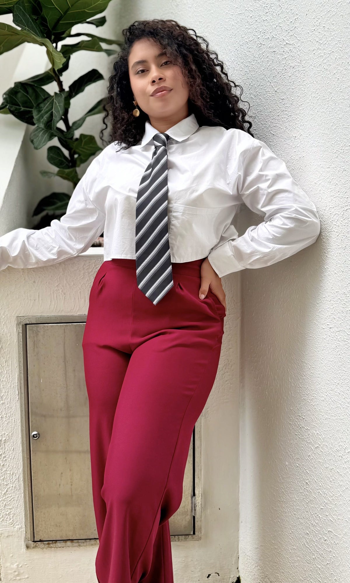 Camisa Corta Clásica Blanco