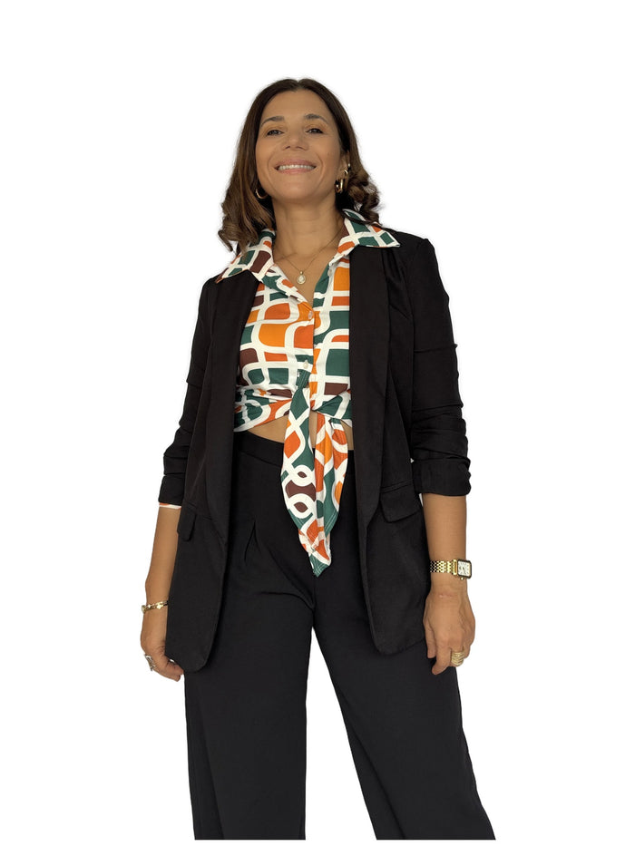 Blazer Negro Clásico