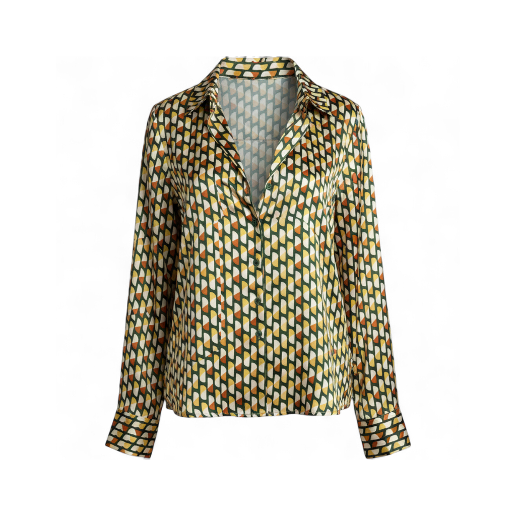 Blusa Estampado Retro