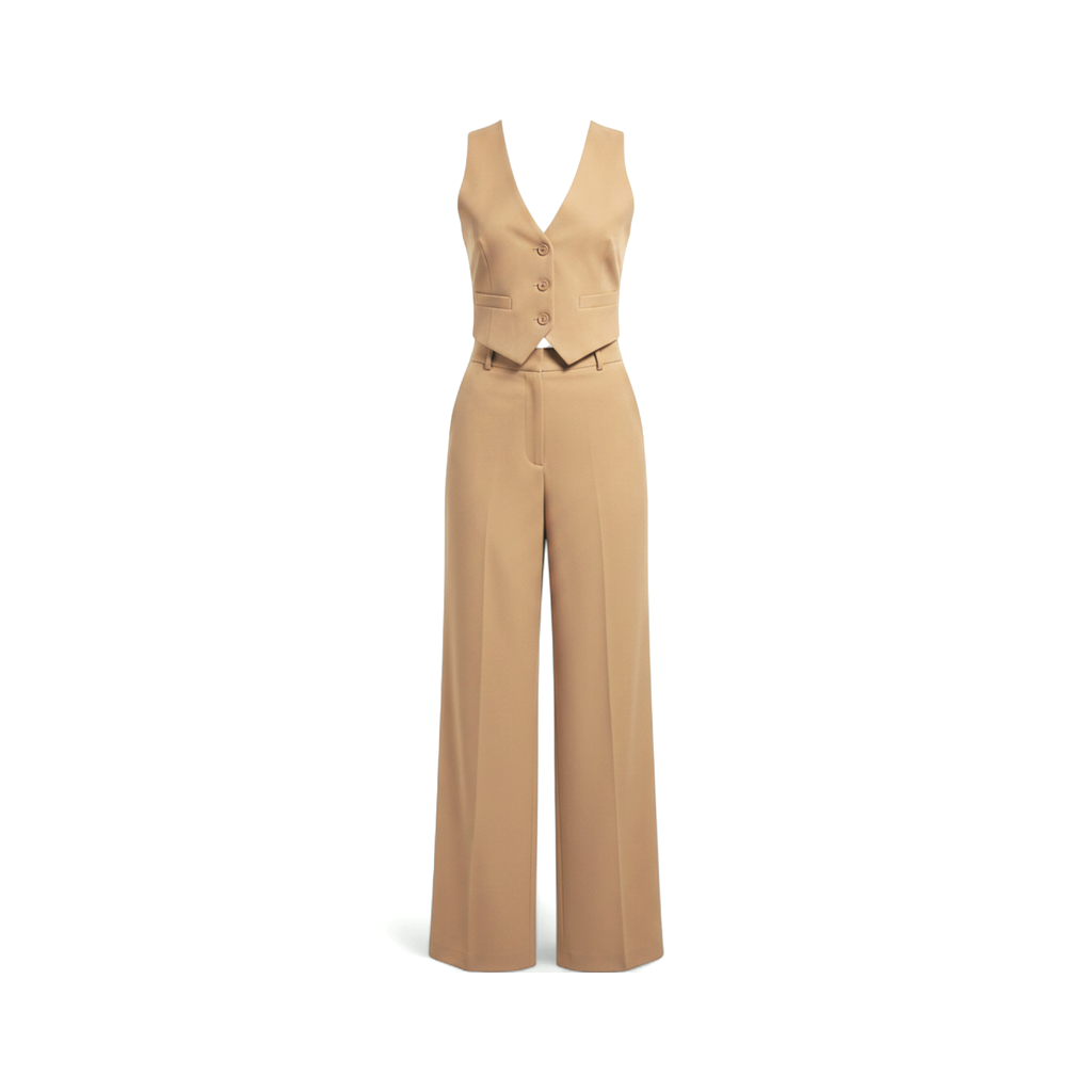 Conjunto Chaleco y Pantalón Palazzo