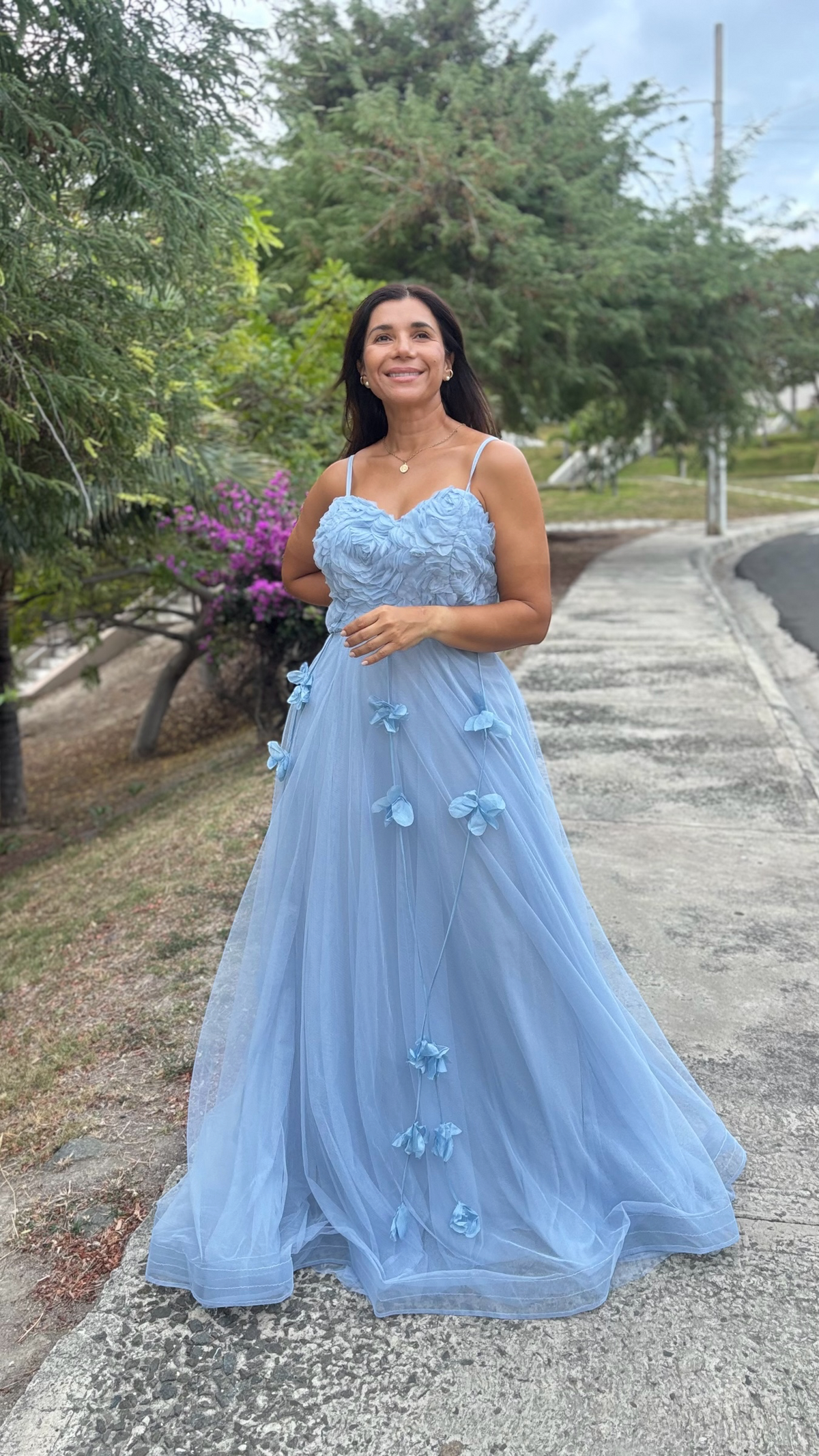 Vestido de Gala Floral