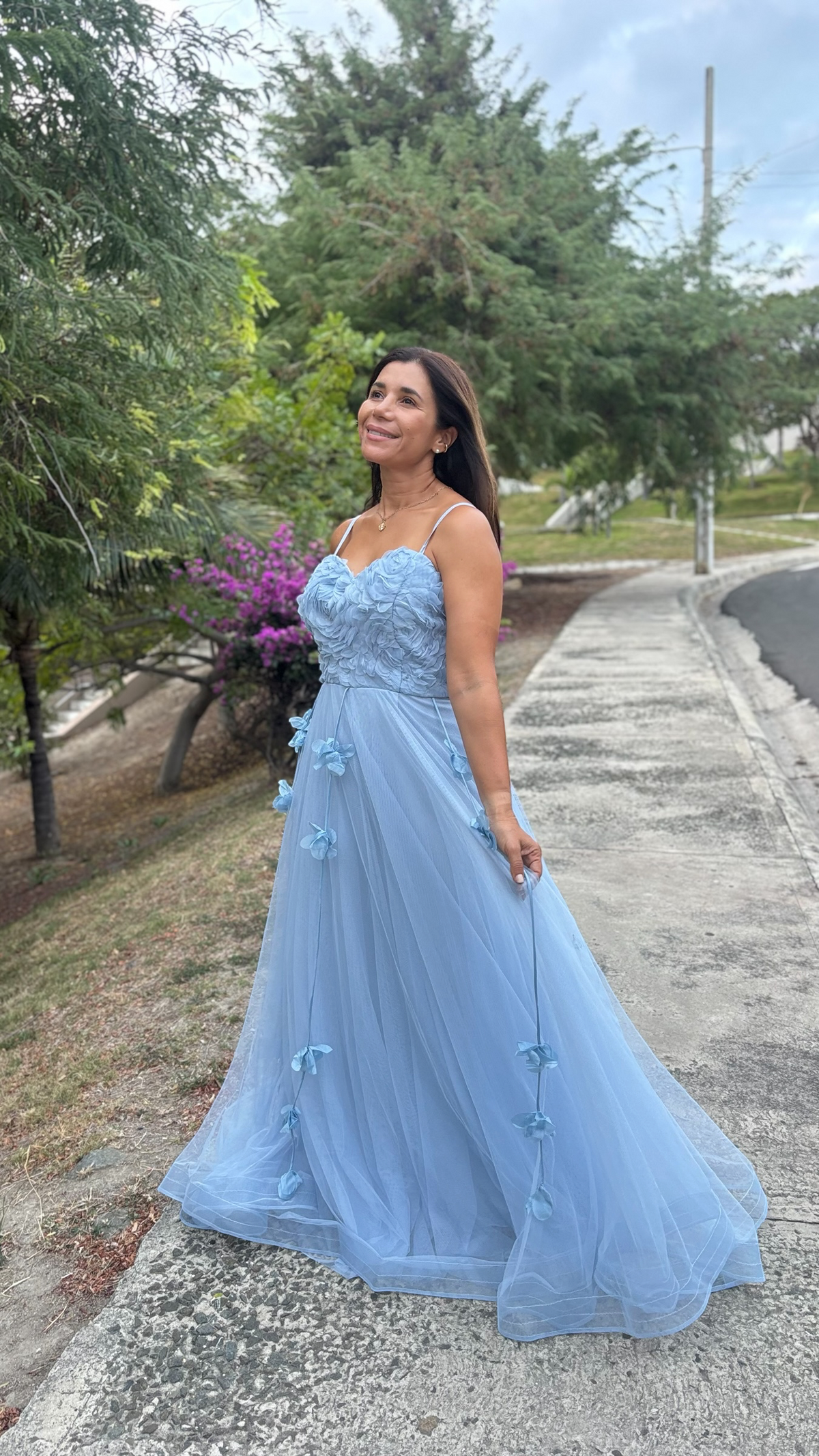Vestido de Gala Floral
