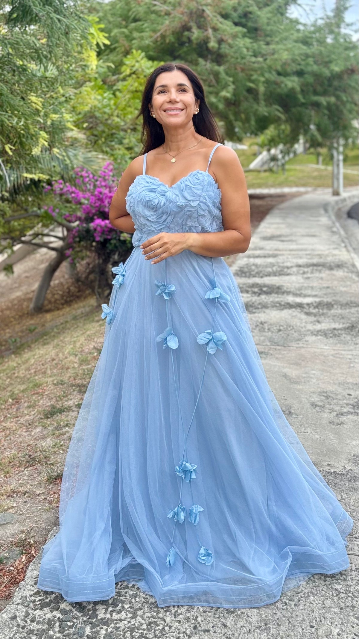 Vestido de Gala Floral
