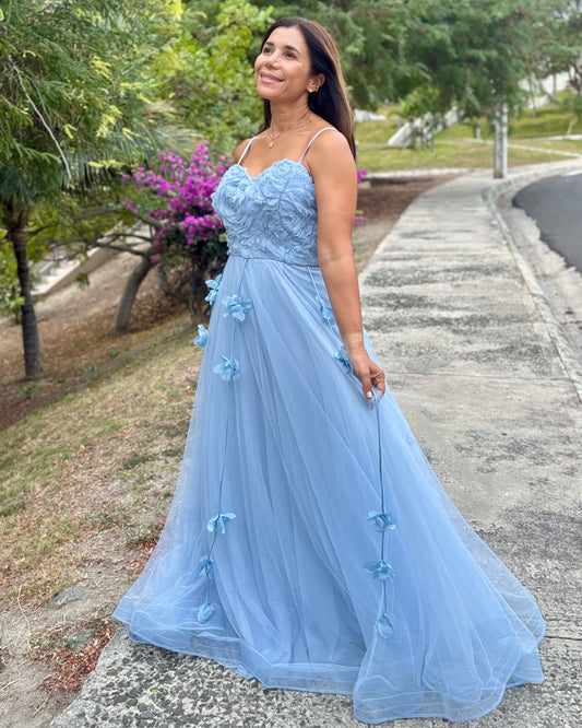 Vestido de Gala Floral