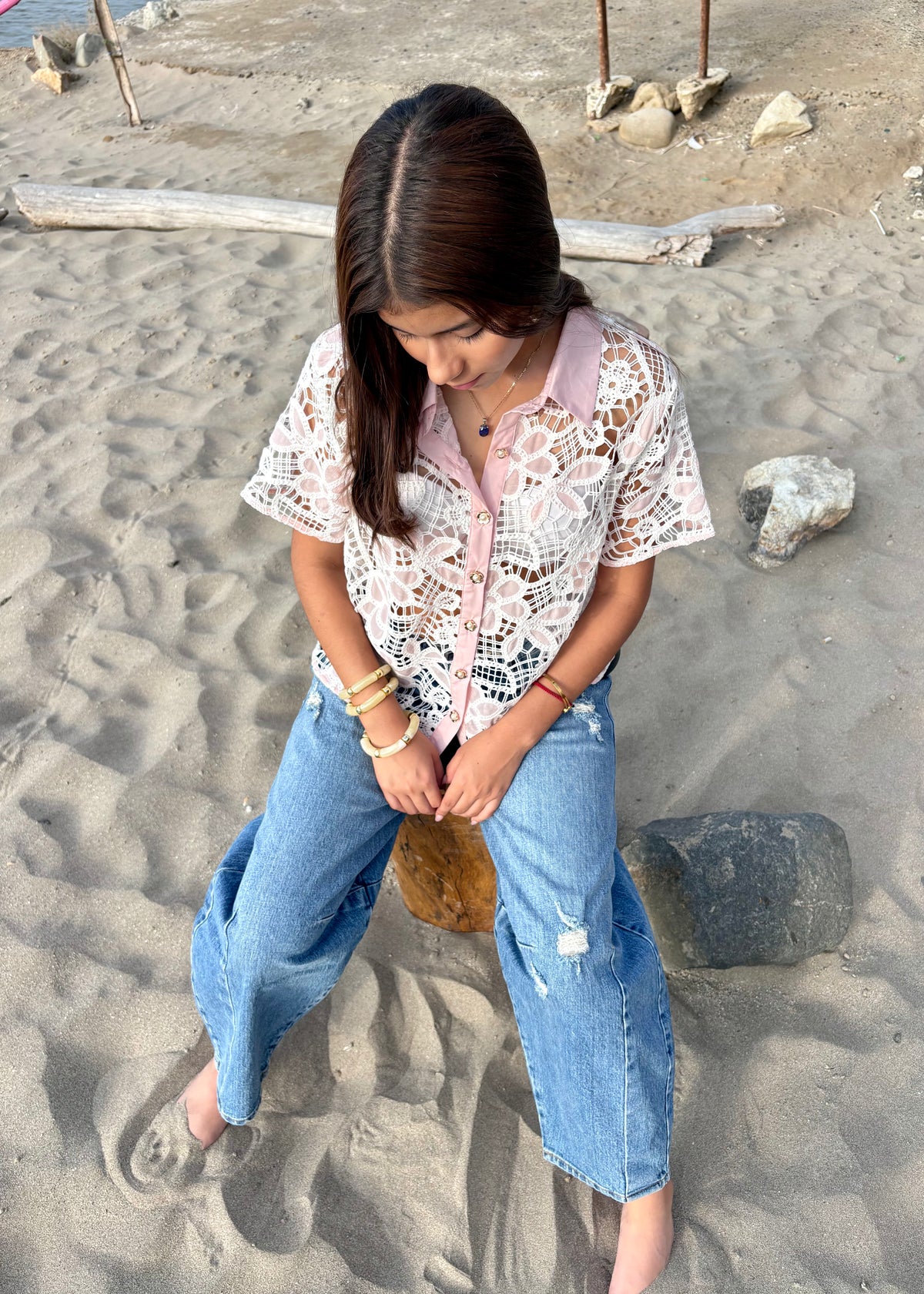 Blusa Calada Manga Corta