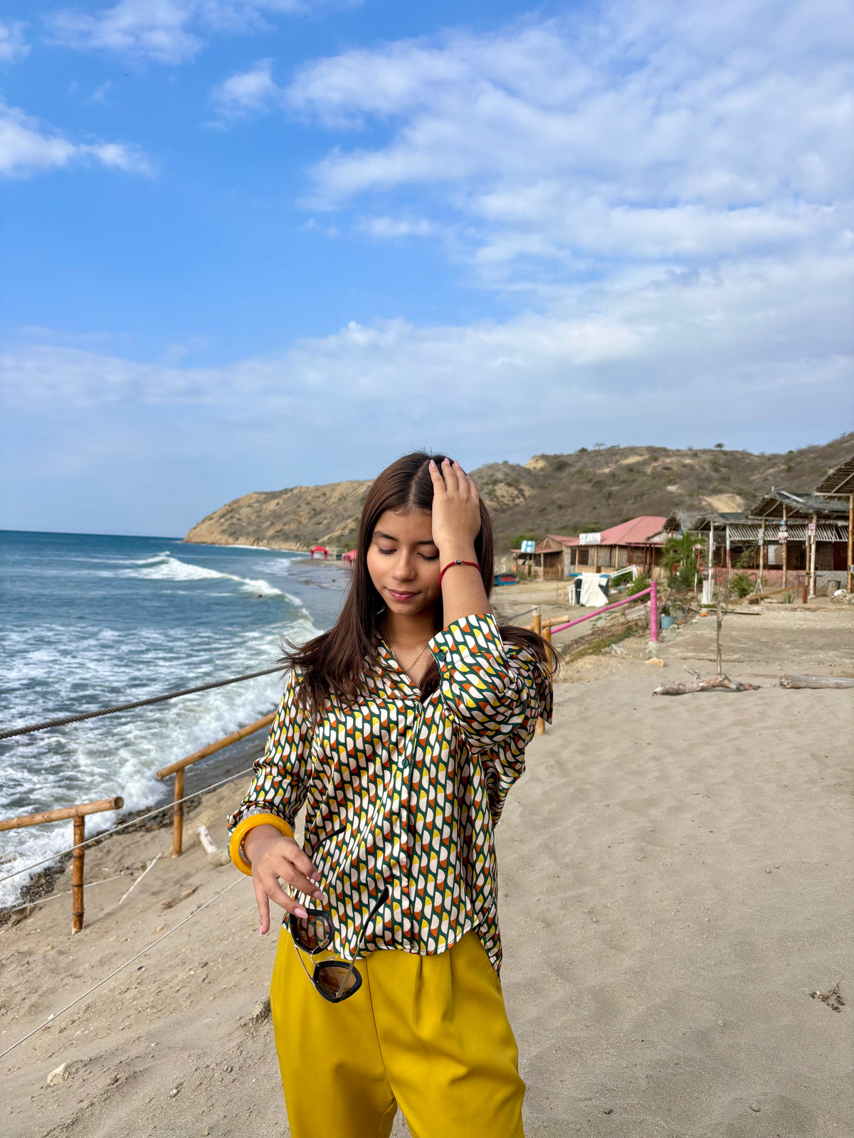 Blusa Estampado Retro