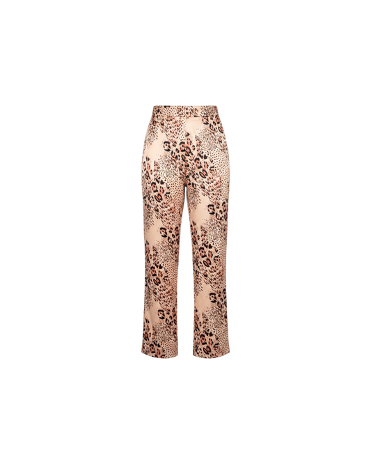 Pantalón Recto Animal Print