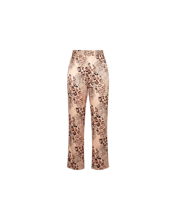 Pantalón Recto Animal Print
