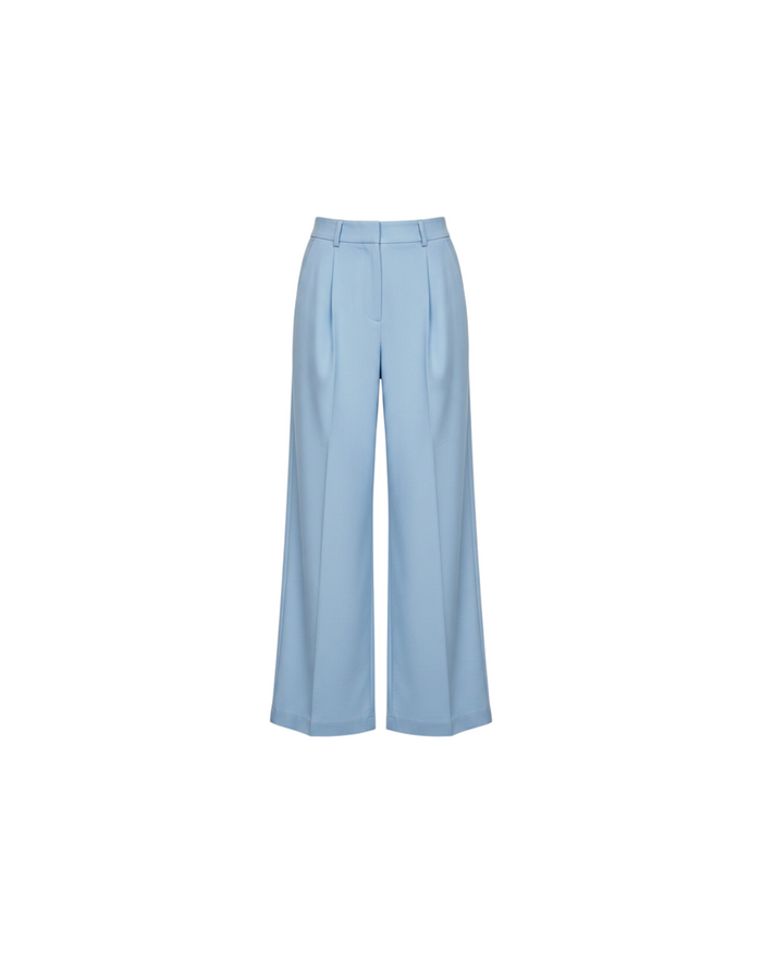 Pantalón Ancho Celeste