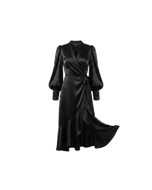 Vestido Midi Cruzado